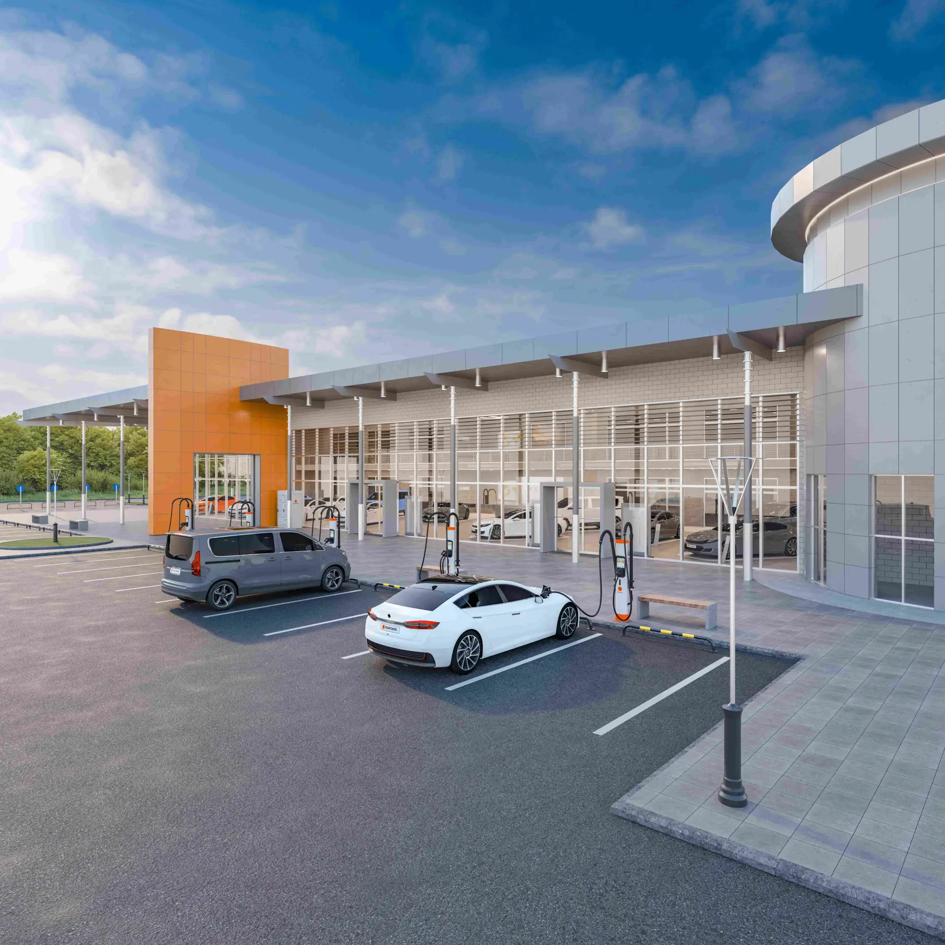 Kempower ladeløsning