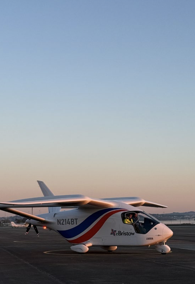 Demonstration aircraft at Stavanger airport. Photo: T.Bernhardsen / CAA